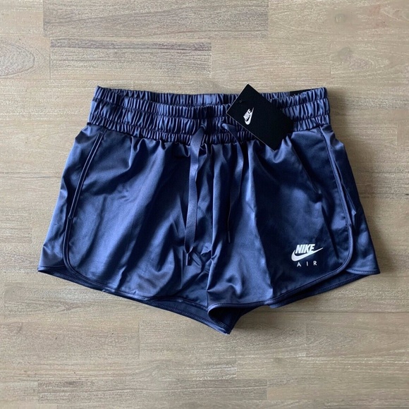 women's air satin shorts
